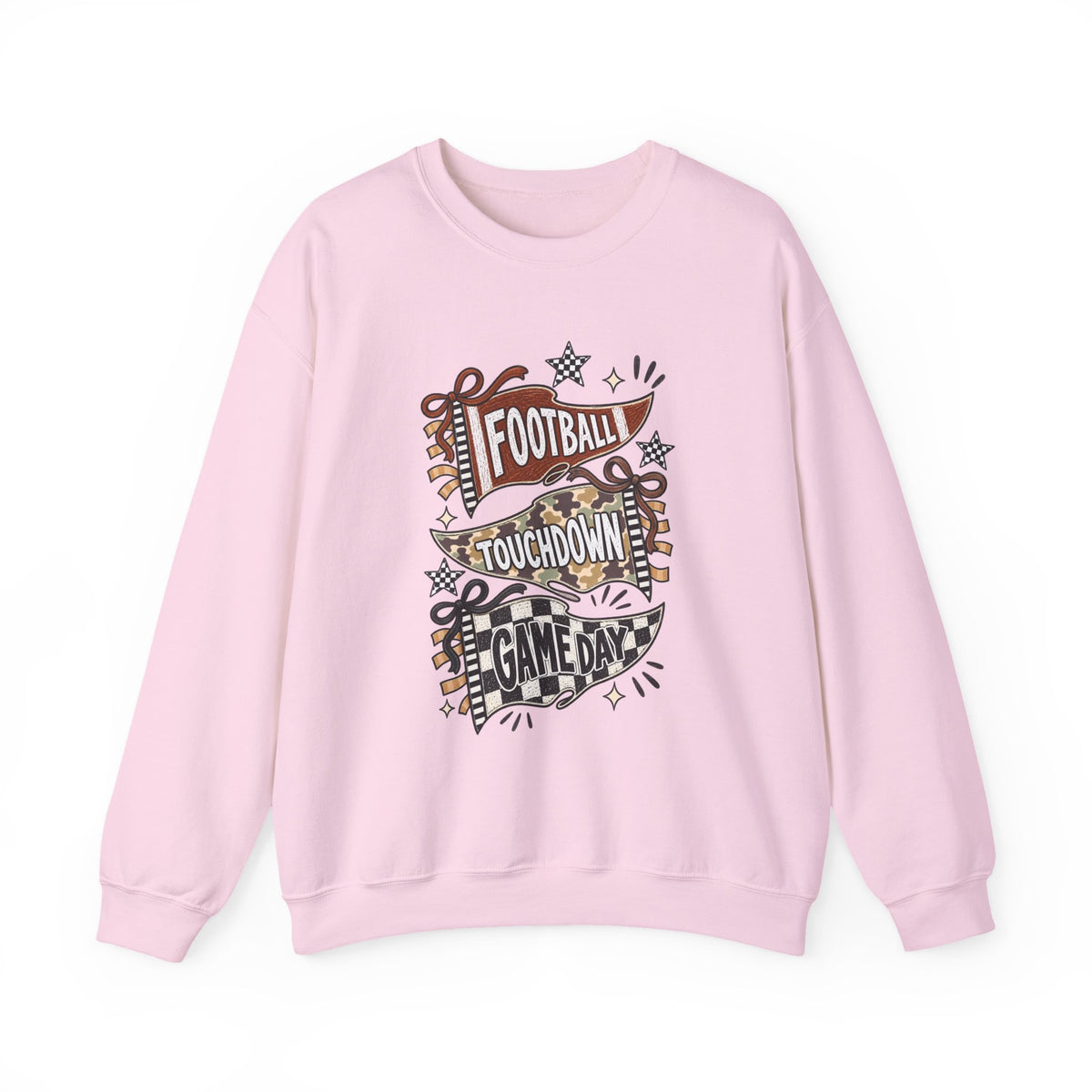 Football Touchdown Game Day Crewneck Sweatshirt