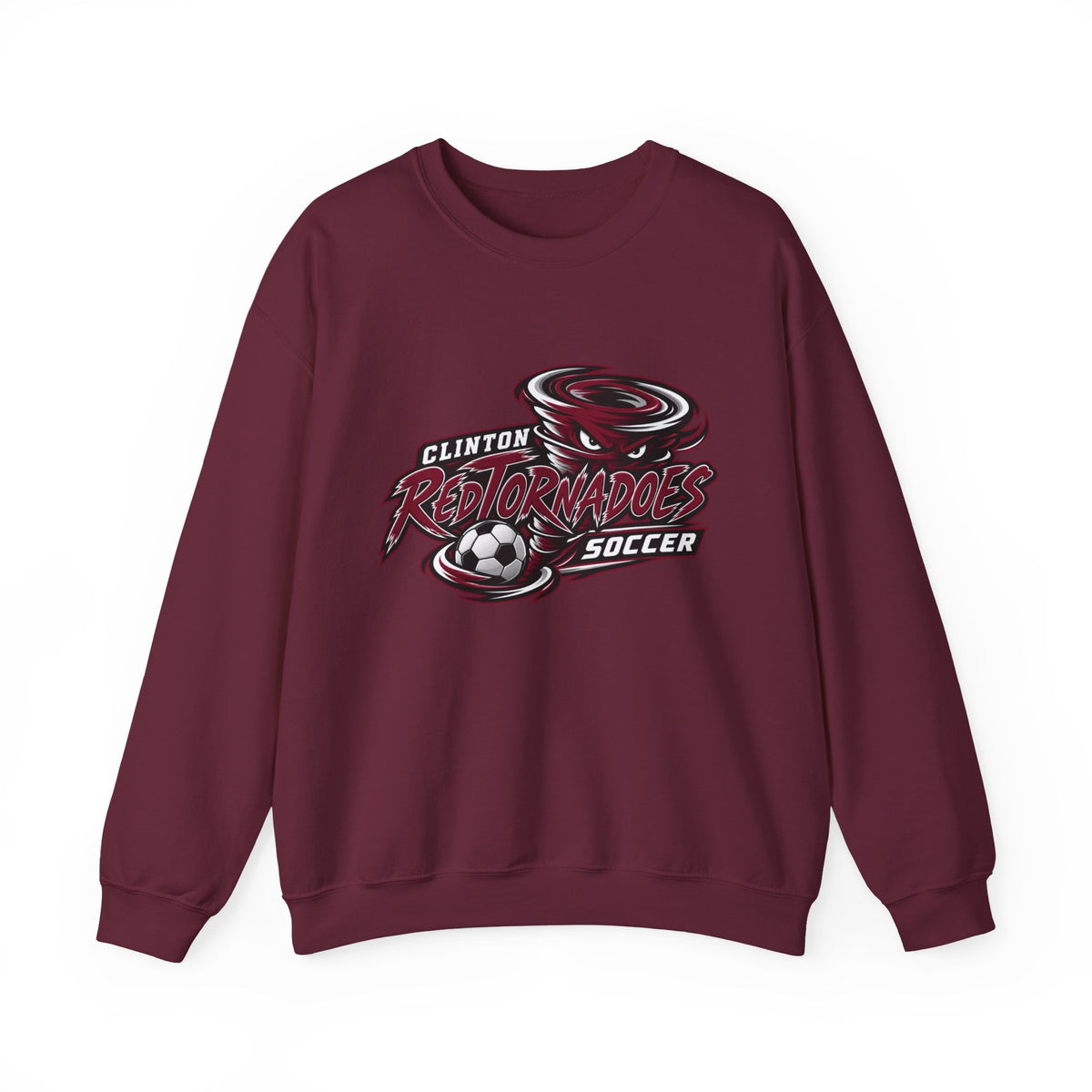 Clinton Reptornadoes Soccer Crewneck Sweatshirt