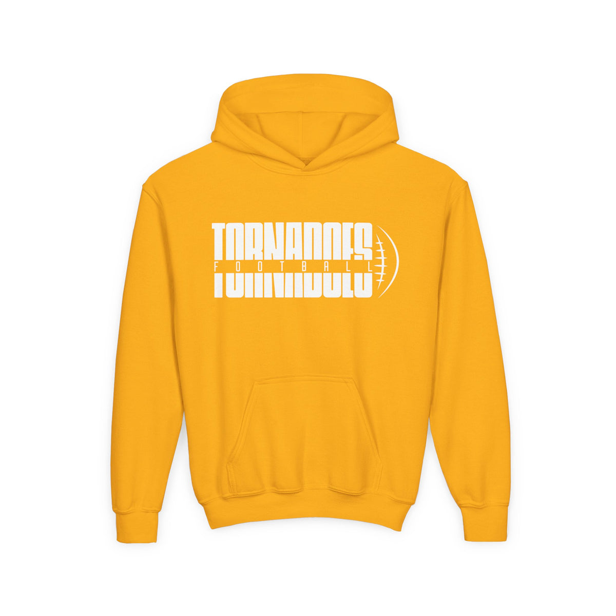 Youth Heavy Blend Hooded Sweatshirt 'Tornadoes Football