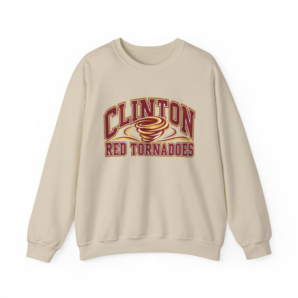 Clinton Red Tornadoes Crewneck Sweatshirt