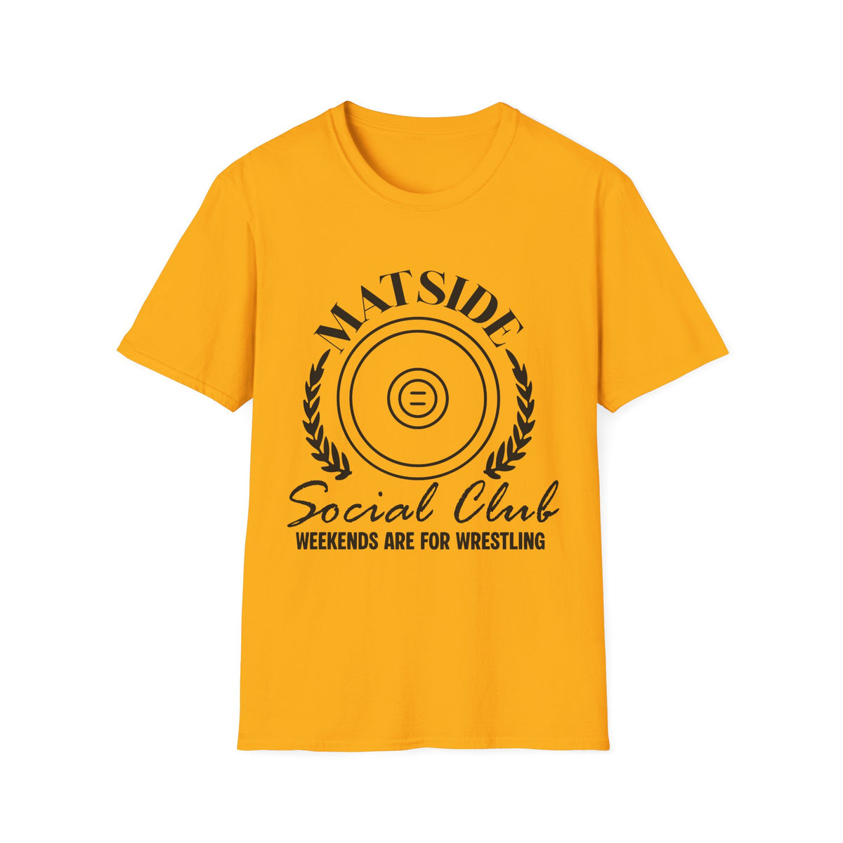 Matside Social Club T-Shirt — Weekends Are For Wrestling Graphic Tee