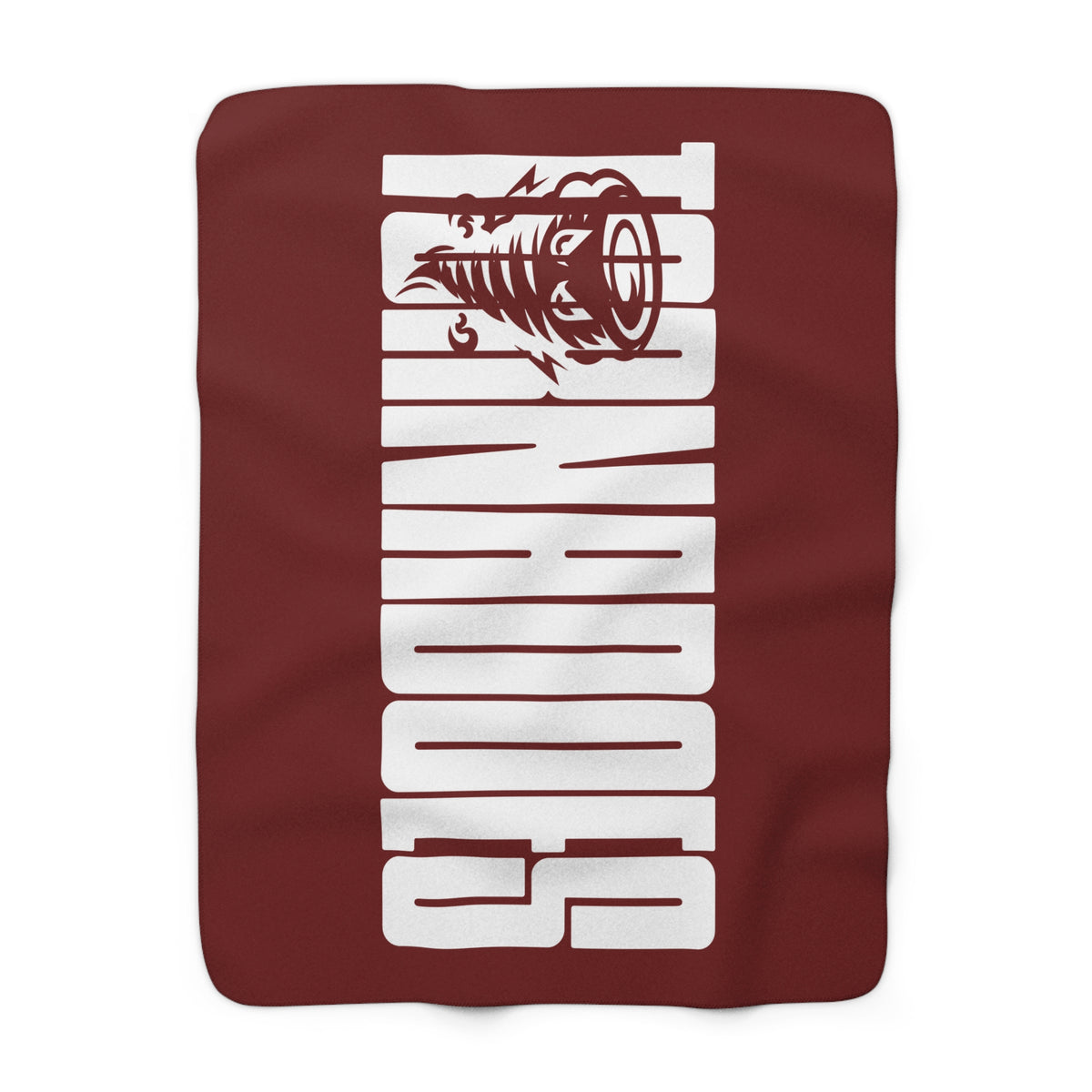 Sherpas Vertical Logo Sherpa Fleece Blanket – Cozy Team-Inspired Throw