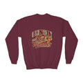 Clinton Red Tornadoes Youth Crewneck Sweatshirt - School Mascot Sports Pullover