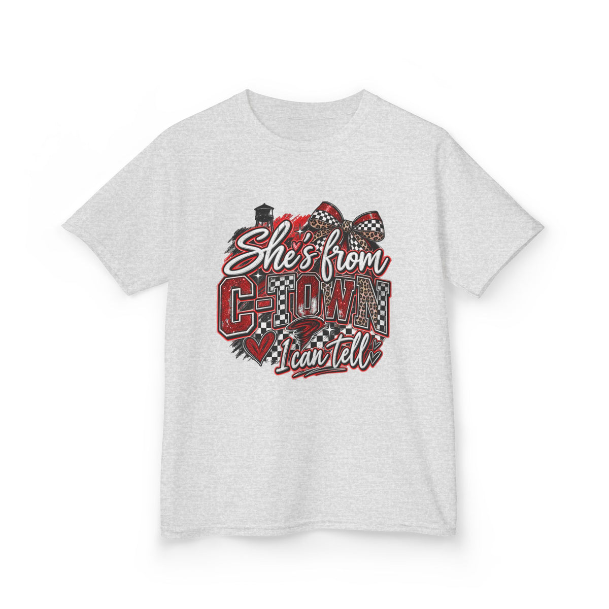 Kids Tee — "She's From C-Town I can tell"