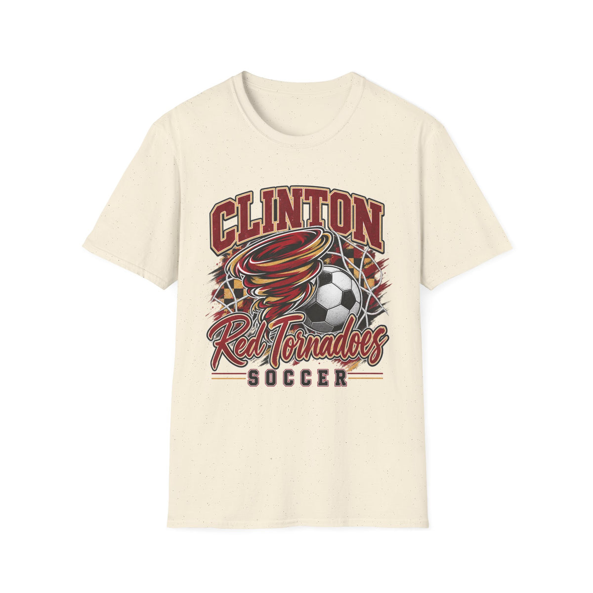 Clinton Red Tornados Soccer T-Shirt