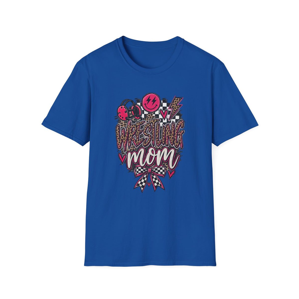 Wrestling Mom T-Shirt — Retro Graphic Wrestling Mom Tee for Moms & Fans