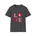 OU Love T-Shirt — Oklahoma Sooners Heart Love Tee