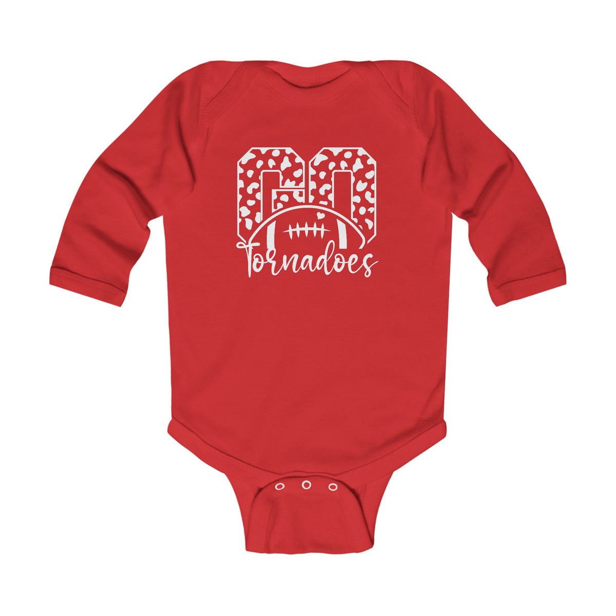 Infant Bodysuit - 'GO Tornadoes' Football Team Baby Onesie