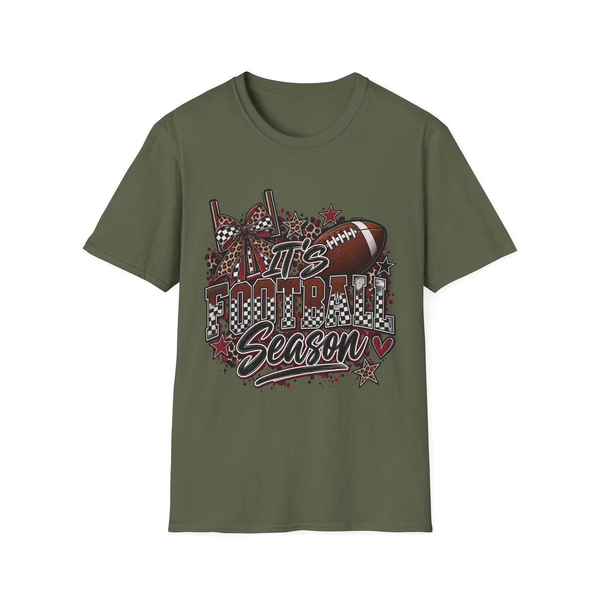 Football Season Graphic T-Shirt – "It's Football Season" Game Day Tee