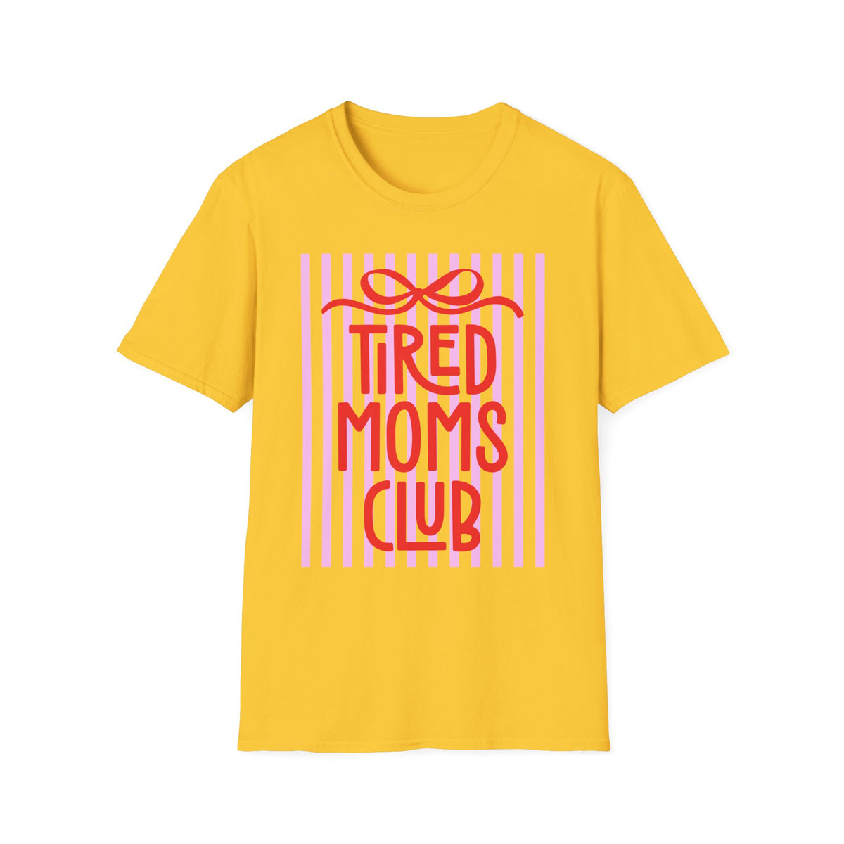 Tired Moms Club T-Shirt – Funny Mom Life Graphic Tee