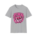 Pink Out Football T-Shirt — Breast Cancer Awareness Game Tee