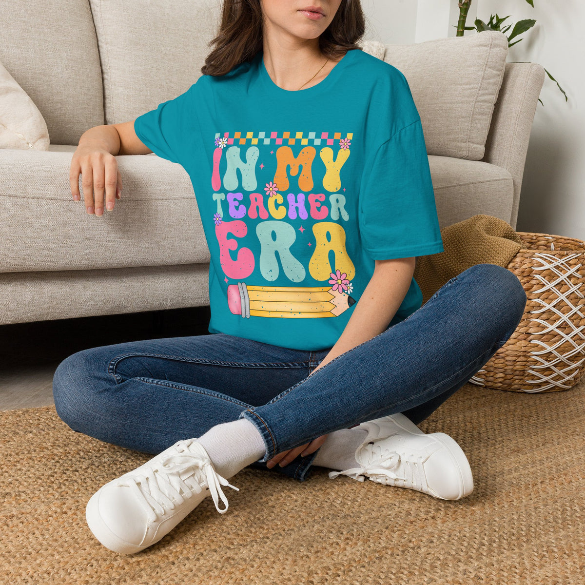 Retro 'In My Teacher Era' Graphic T-Shirt — Cute Teacher Appreciation Tee