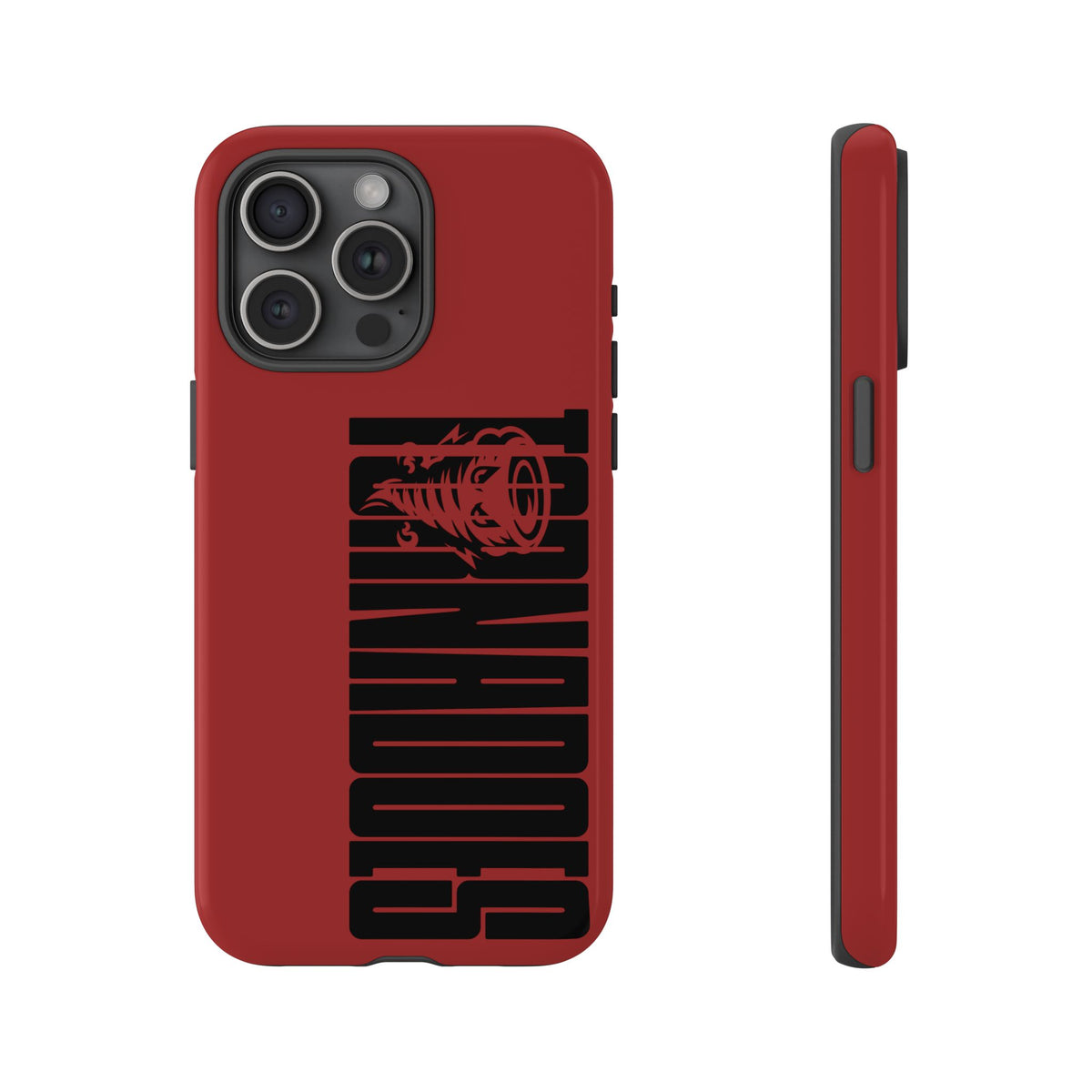 Tornado Tough Phone Case — Bold Storm Graphic Protective Cover
