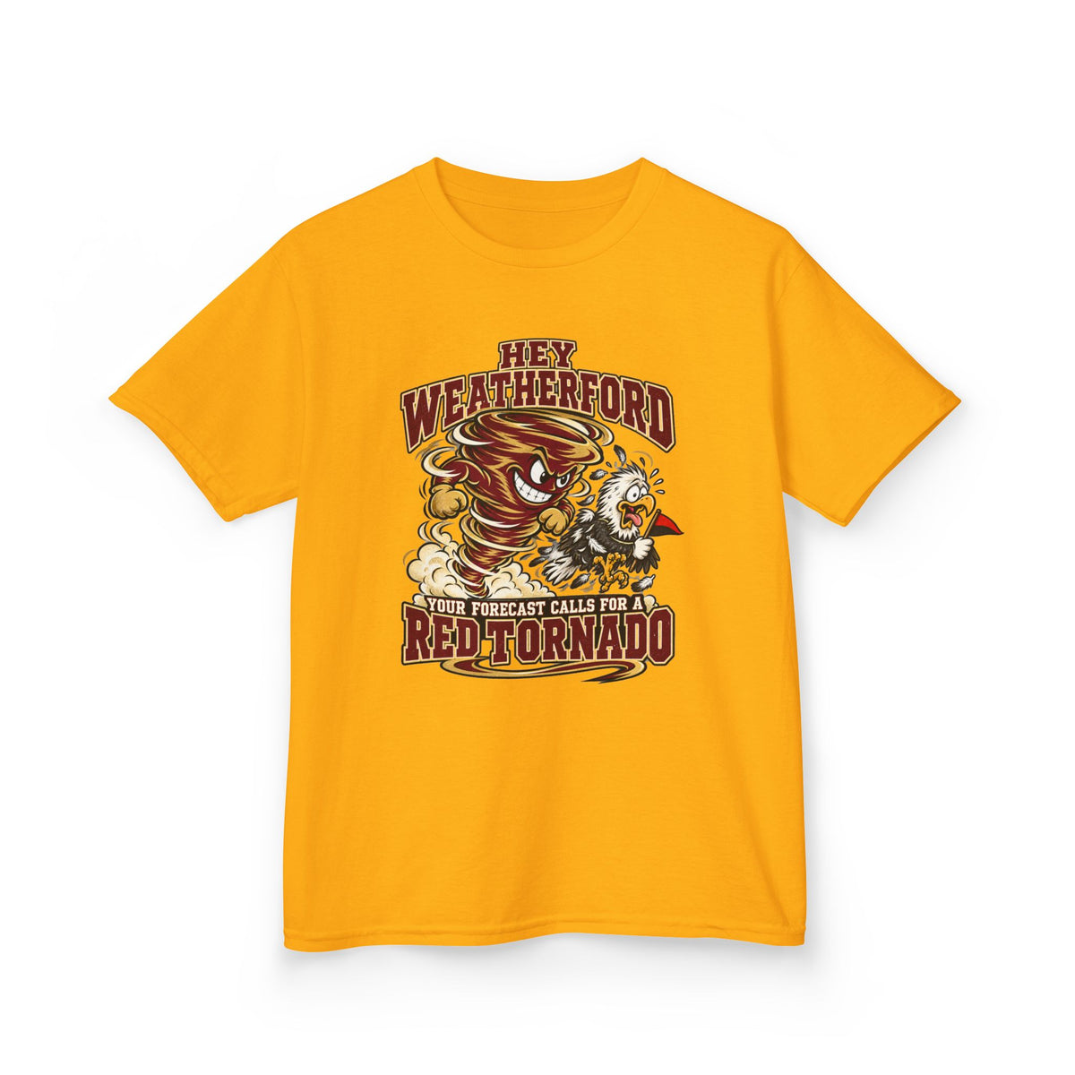 Kids Red Tornado Tee- Custer county conflict