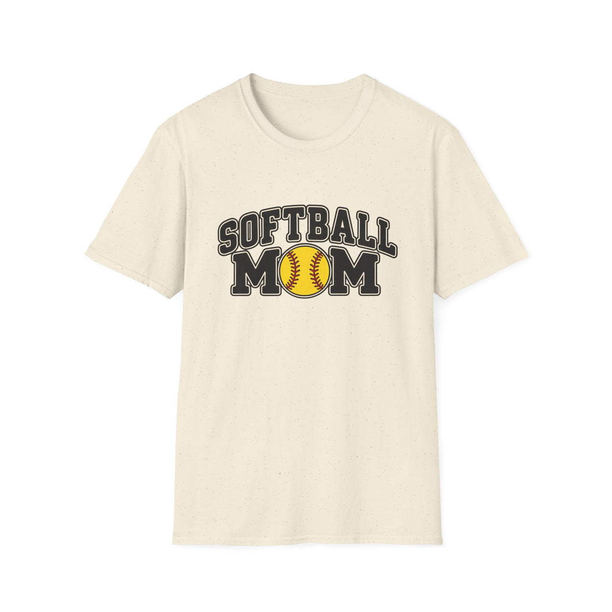 Softball Mom T-Shirt — Vintage Team Spirit Softball Tee