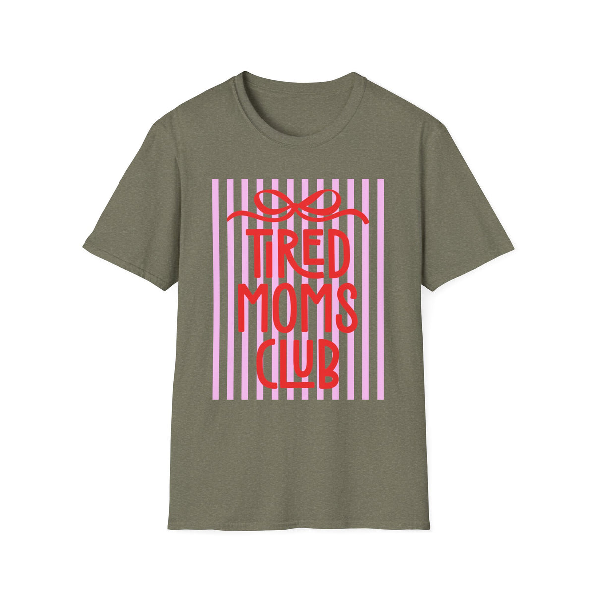 Tired Moms Club T-Shirt – Funny Mom Life Graphic Tee