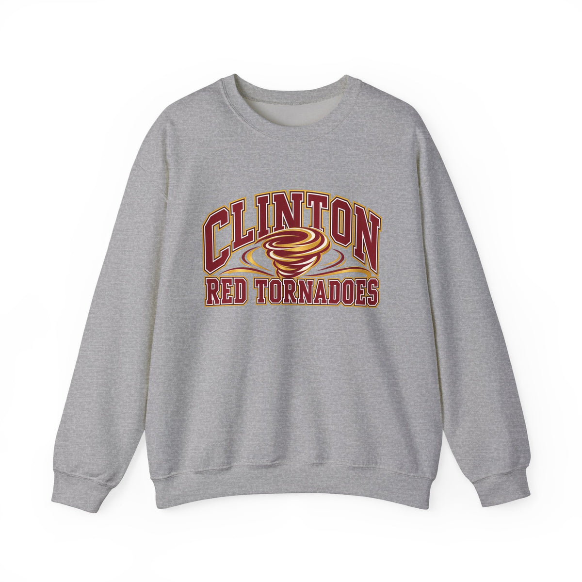 Clinton Red Tornadoes Crewneck Sweatshirt
