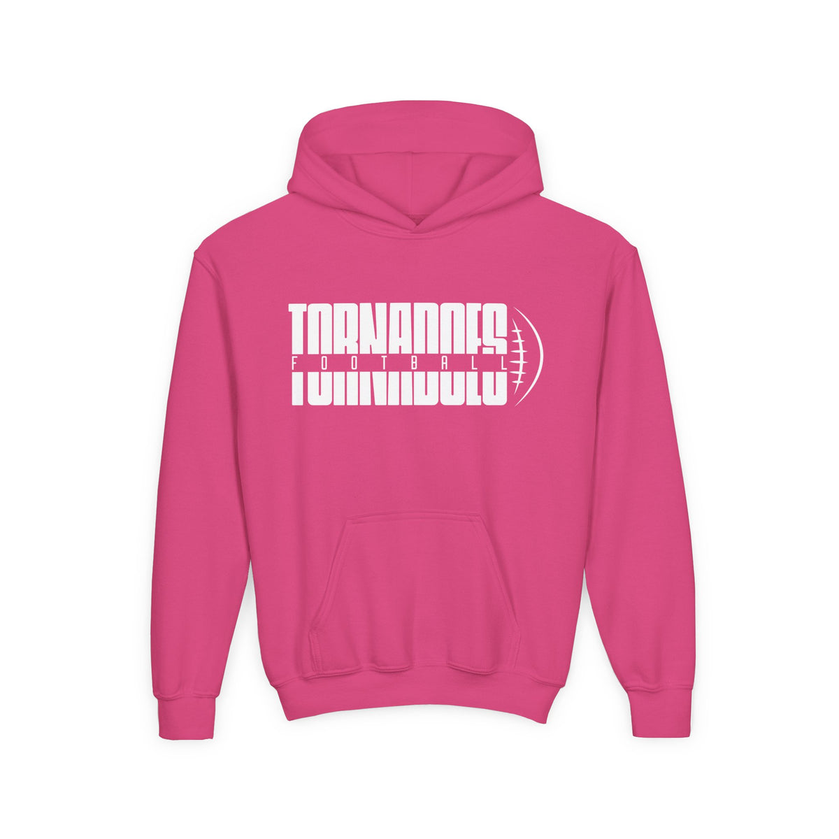 Youth Heavy Blend Hooded Sweatshirt 'Tornadoes Football