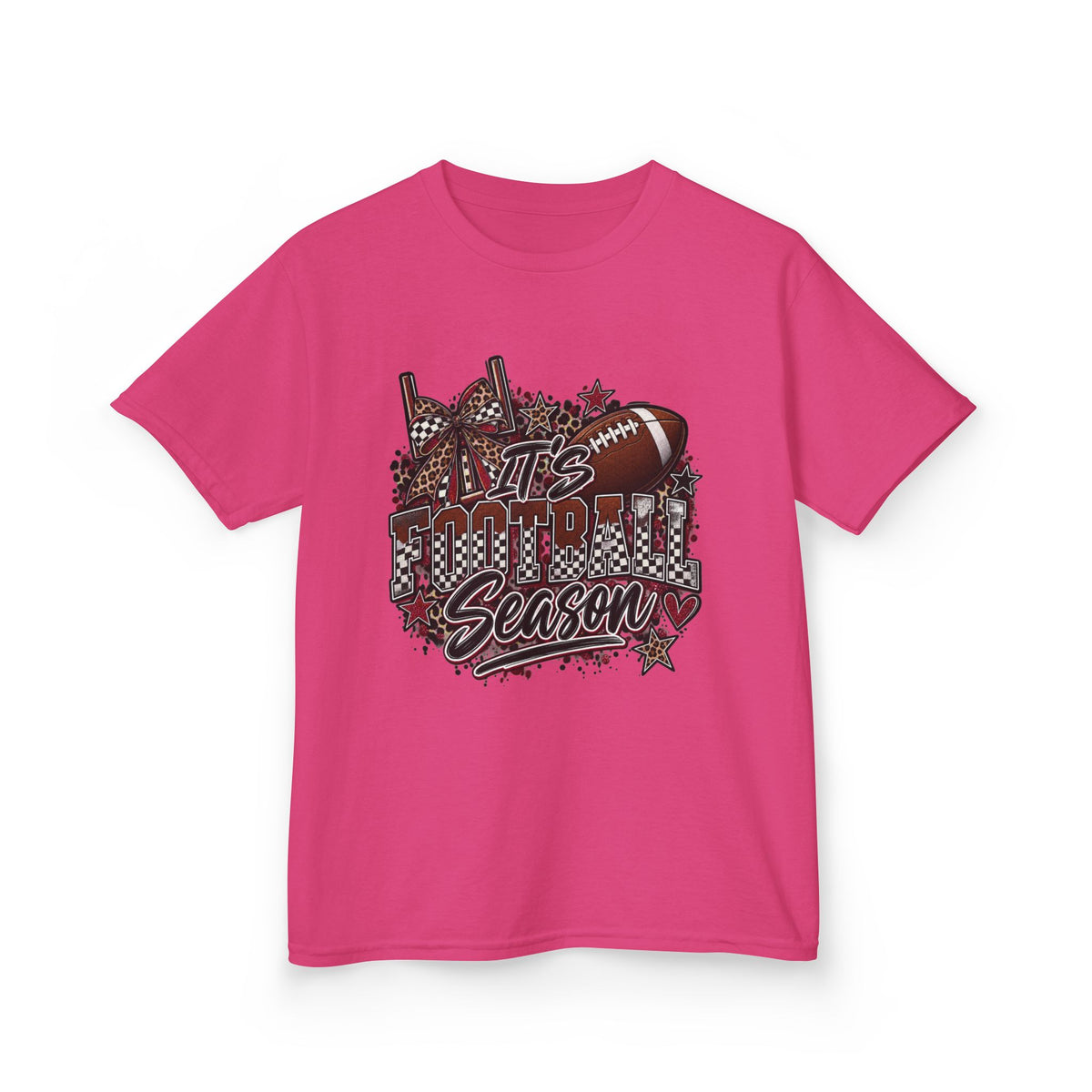 Kids Tee — 'It's Football Season' Graphic Shirt