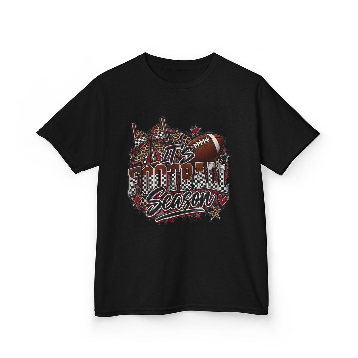 Kids Tee — 'It's Football Season' Graphic Shirt
