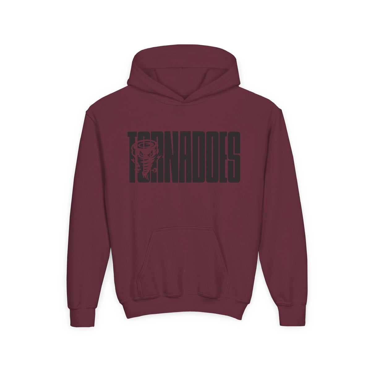 Youth Tornadoes Hoodie — Kids Sports Team Hooded Sweatshirt