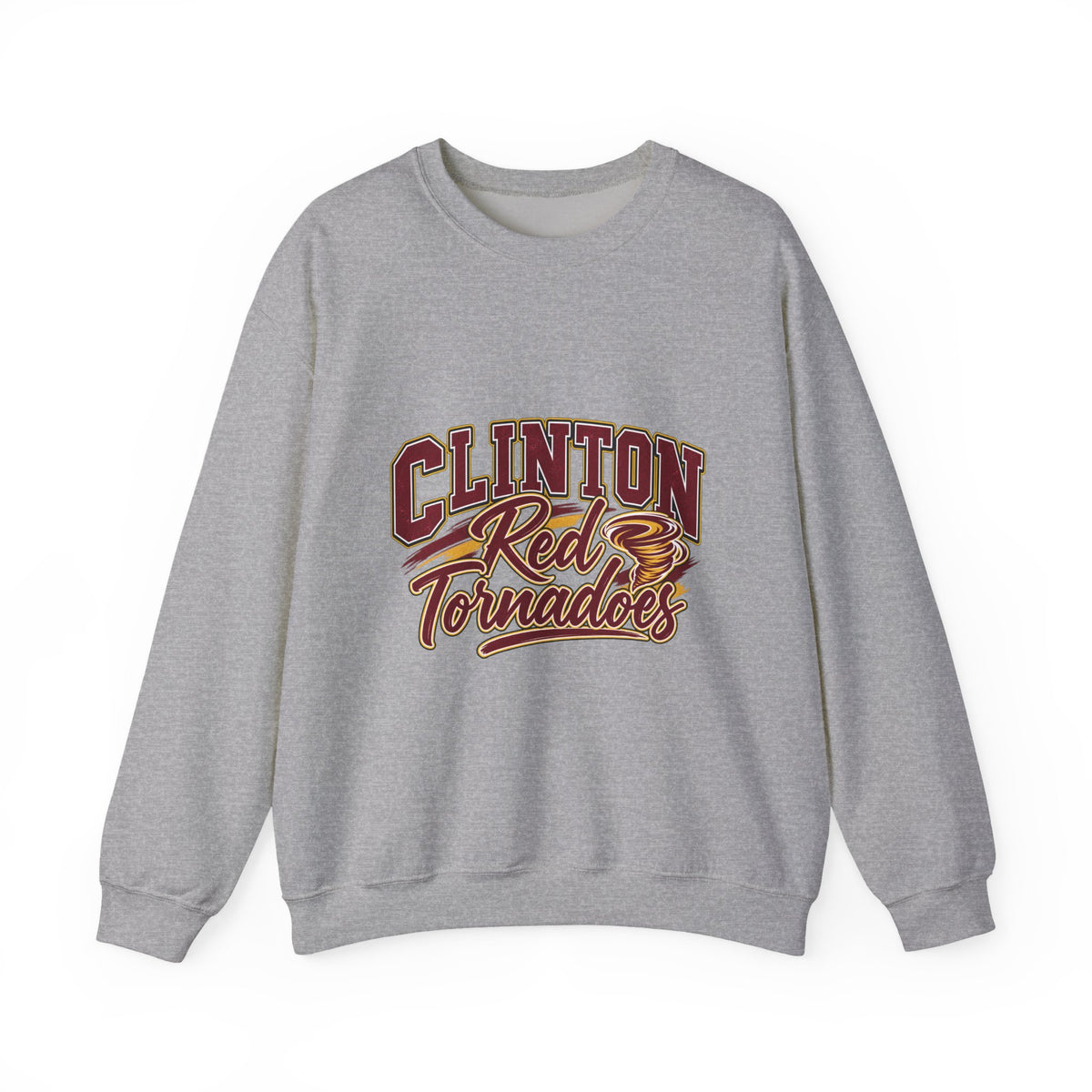 Clinton Red Tornadoes Crewneck Sweatshirt