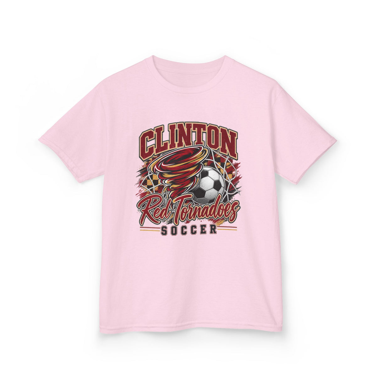 Clinton Red Tornadoes Kids Soccer Tee