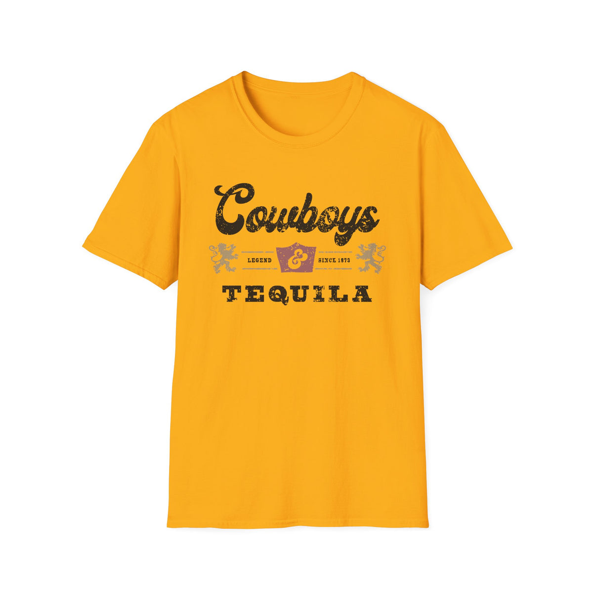 Cowboys & Tequila T-Shirt — Vintage Western Graphic Tee