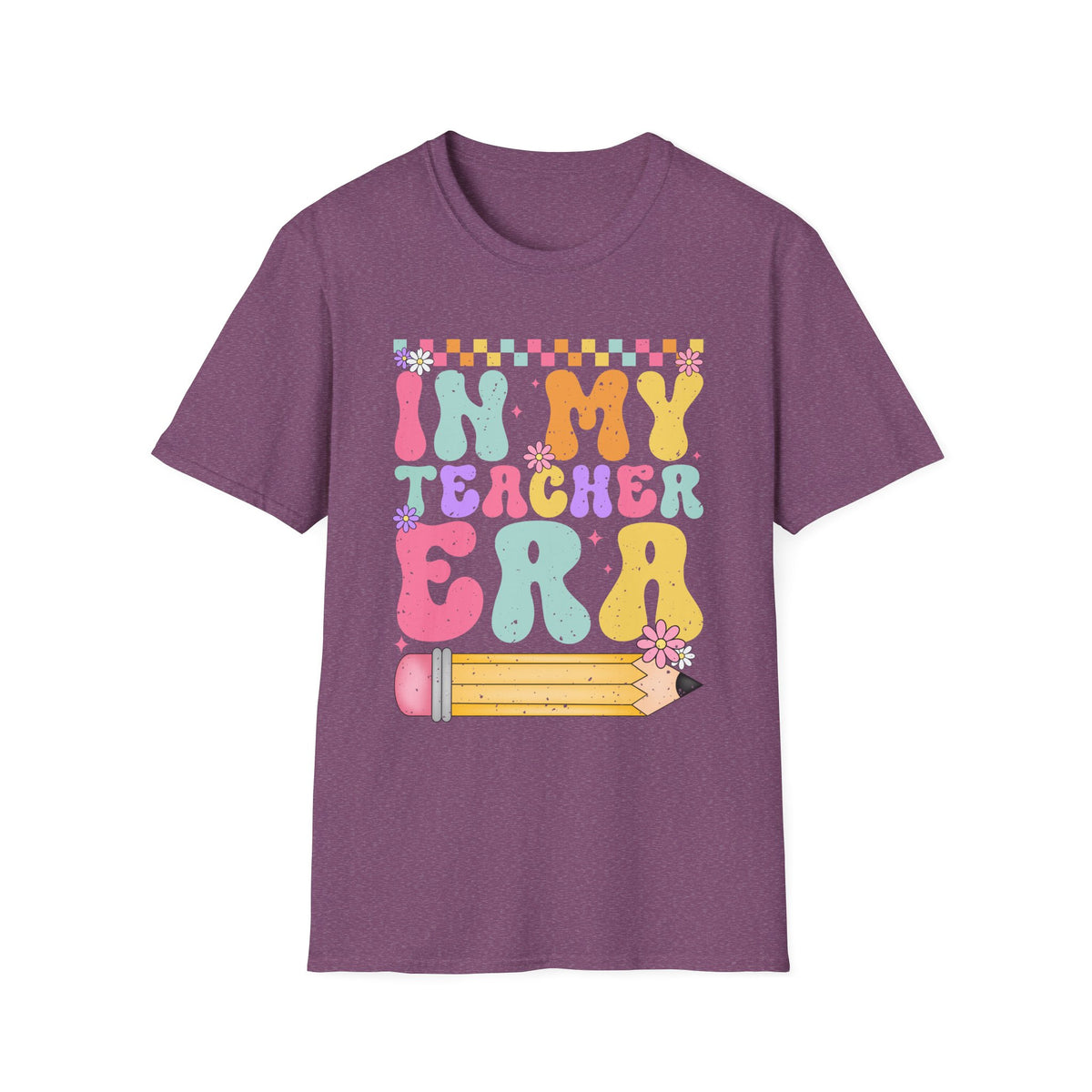 Retro 'In My Teacher Era' Graphic T-Shirt — Cute Teacher Appreciation Tee