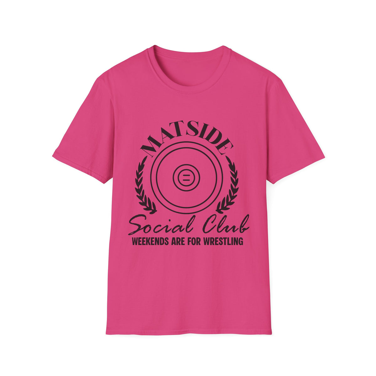 Matside Social Club T-Shirt — Weekends Are For Wrestling Graphic Tee