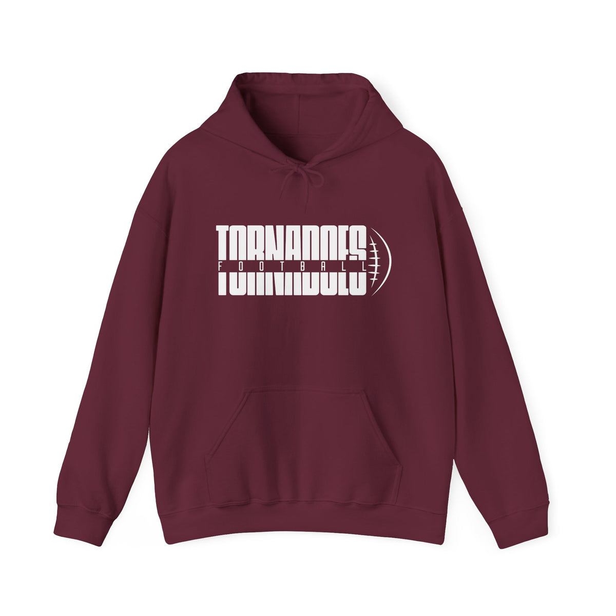 Tornadoes Football Hoodie – Vintage Gridiron Team Logo Pullover