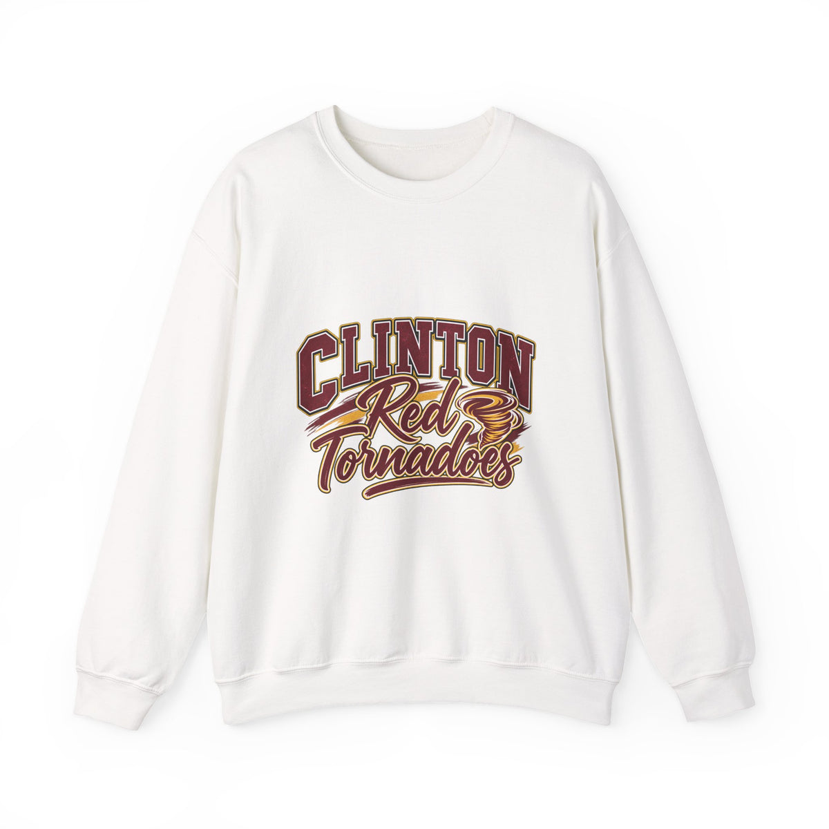 Clinton Red Tornadoes Crewneck Sweatshirt