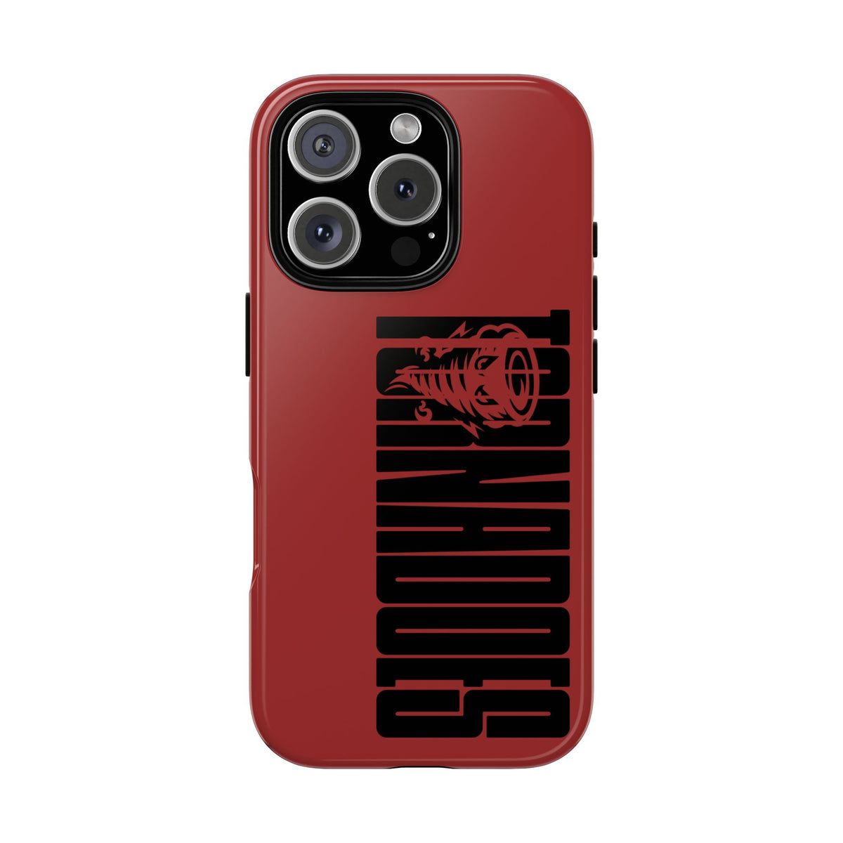 Tornado Tough Phone Case — Bold Storm Graphic Protective Cover