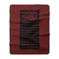 Gronkowski Vertical Logo Sherpa Fleece Blanket — Cozy NFL Fan Throw