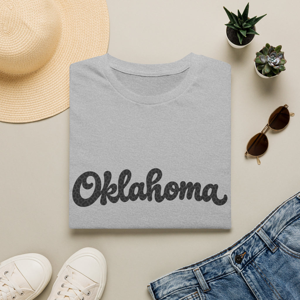 Oklahoma Script T-Shirt — Retro State Pride Tee