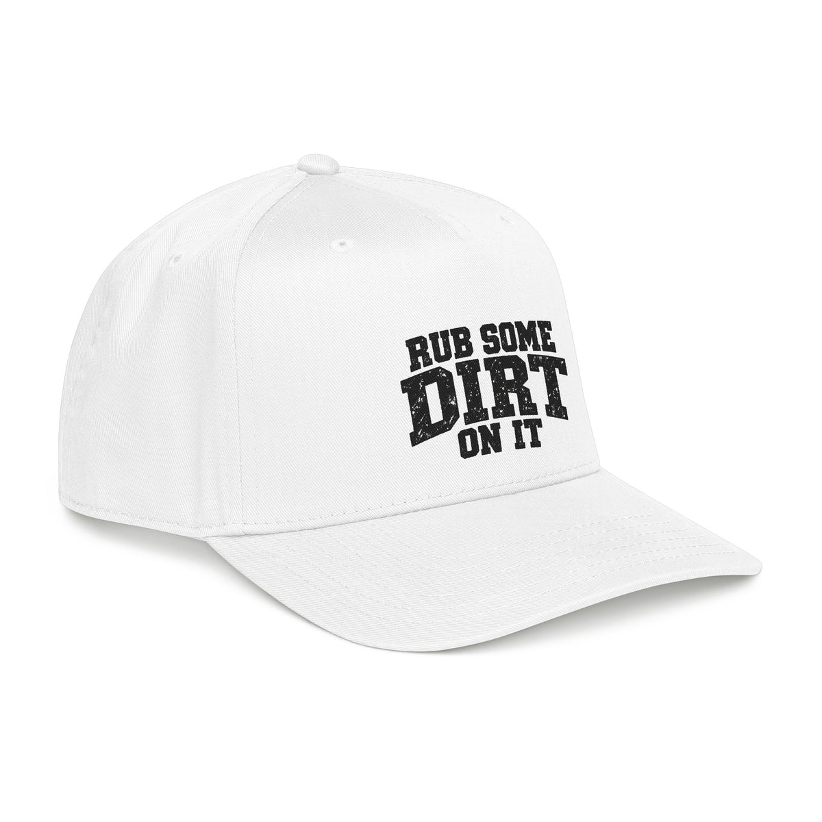'Rub Some Dirt On It' Mid Profile Baseball Cap – Vintage Outdoor Hunting Trucking Hat