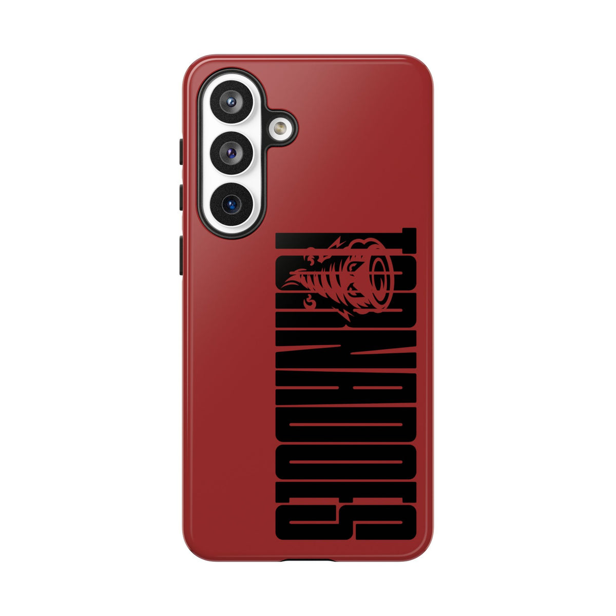 Tornado Tough Phone Case — Bold Storm Graphic Protective Cover