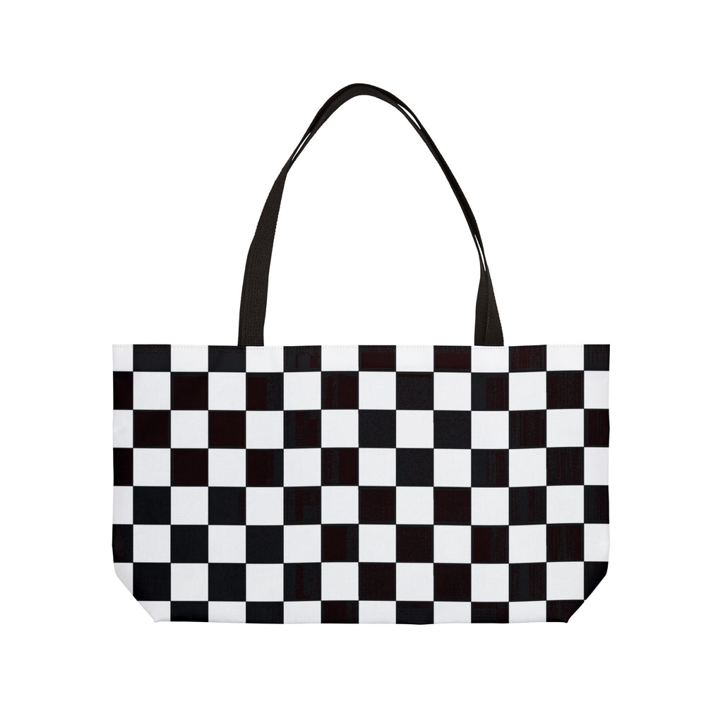 Clinton Lady Reds Softball Weekender Tote Bag — Checkerboard Team Gear