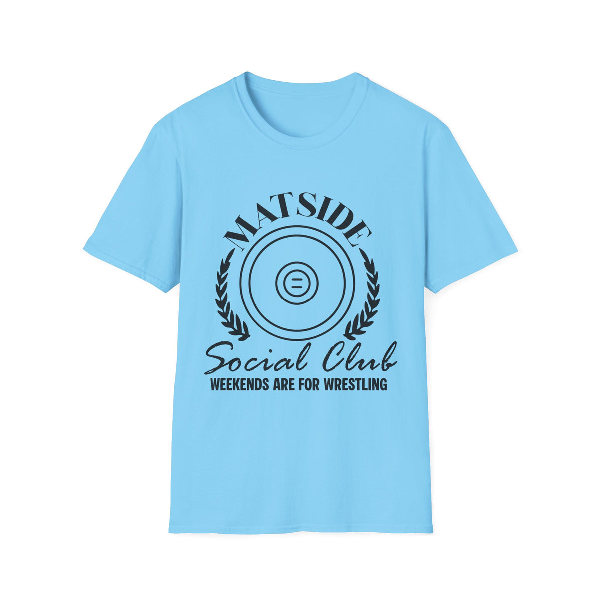 Matside Social Club T-Shirt — Weekends Are For Wrestling Graphic Tee