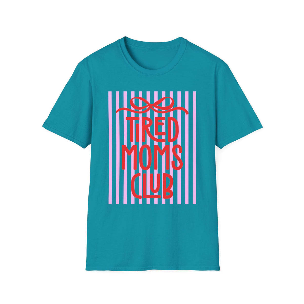 Tired Moms Club T-Shirt – Funny Mom Life Graphic Tee