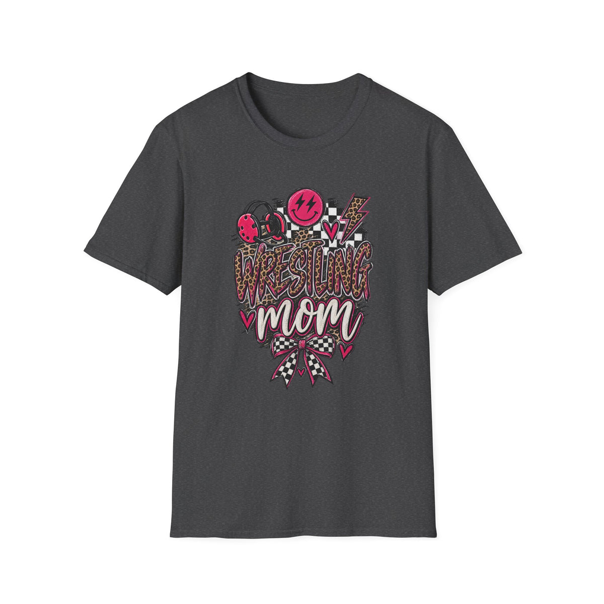 Wrestling Mom T-Shirt — Retro Graphic Wrestling Mom Tee for Moms & Fans