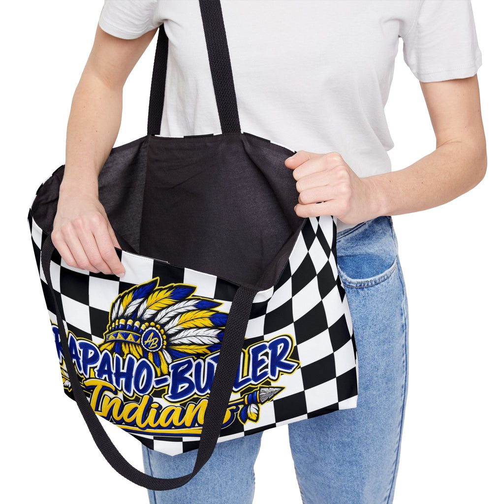 Arapaho-Butler Indians Checkerboard Weekender Tote
