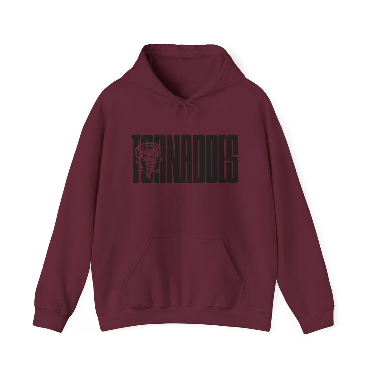 Tornadoes Hoodie — Bold Tornado Logo Pullover