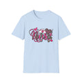 Nurse Heartbeat Graphic T-Shirt — Pink Leopard Medical Nurse Tee