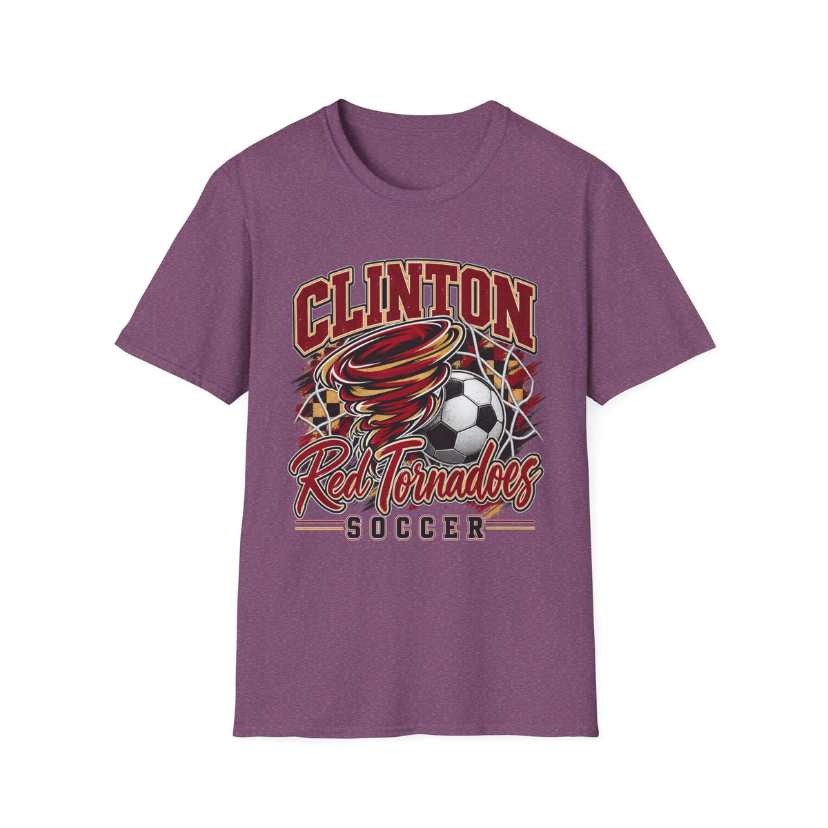 Clinton Red Tornados Soccer T-Shirt