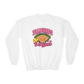 Youth Crewneck Sweatshirt — "Diamonds Best Friend" Baseball Field Graphic