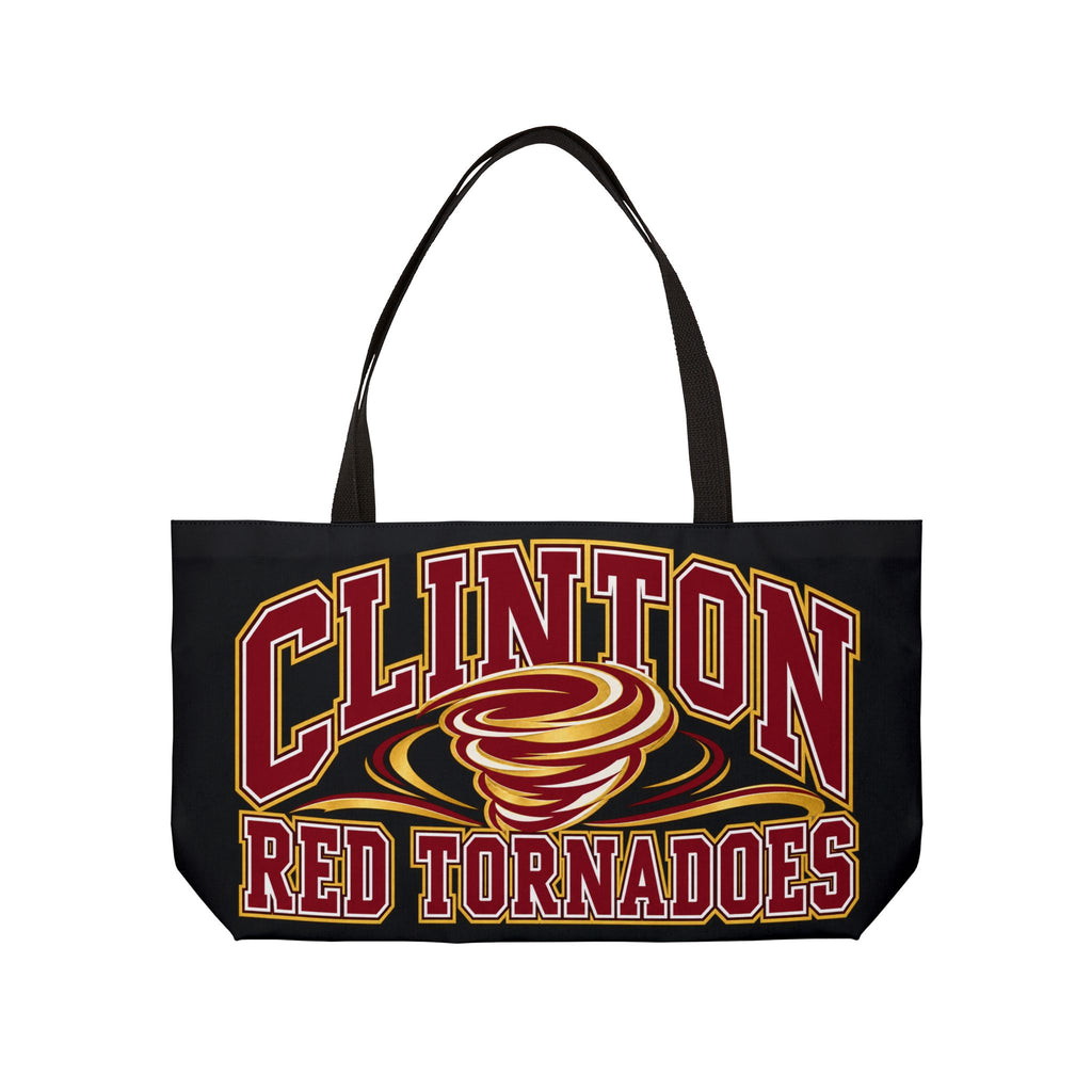 Weekender Tote Bag — Clinton Red Tornadoes Tote