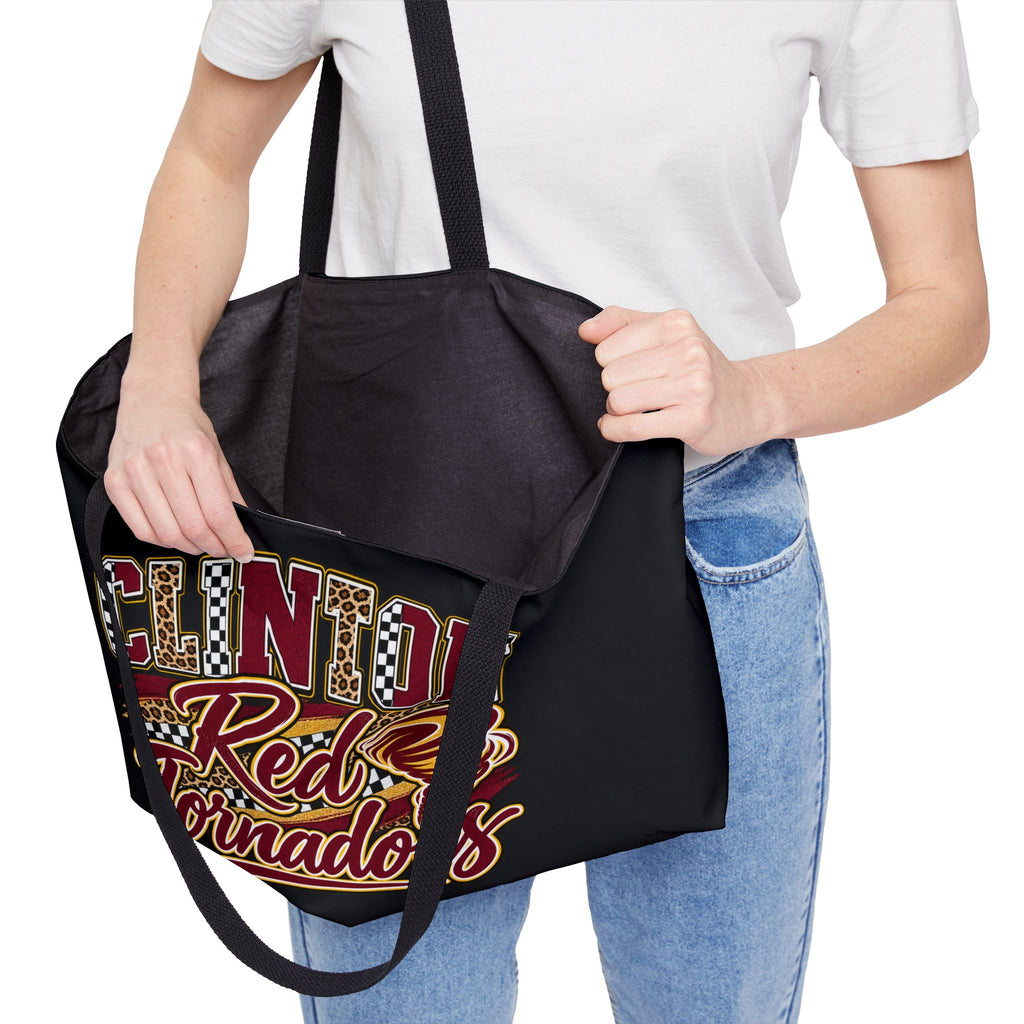 Weekender Tote - Clinton Red Tornadoes School Spirit Bag