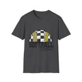 Softball Mama T‑Shirt — Checkered Ball Graphic Softball Mom Tee