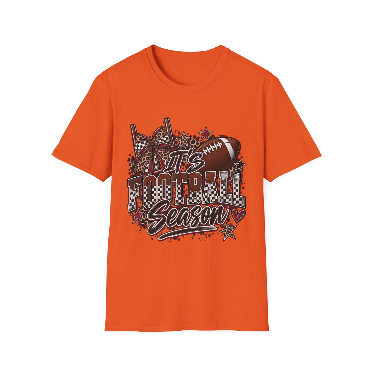 Football Season Graphic T-Shirt – "It's Football Season" Game Day Tee